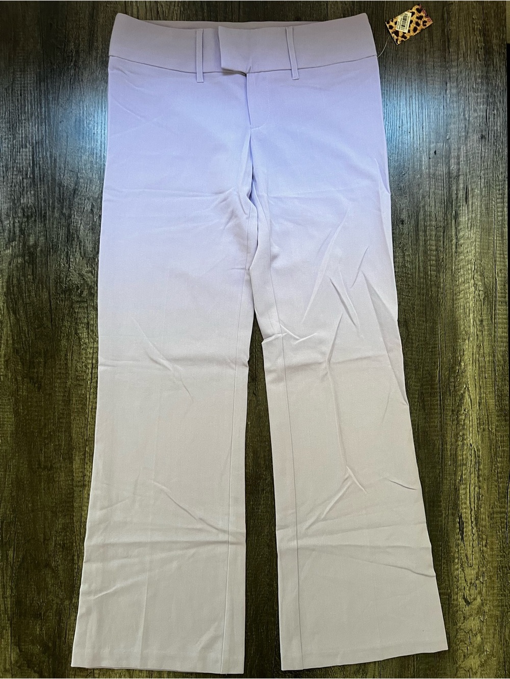 XOXO Lavender Straight-Leg Dress Pants